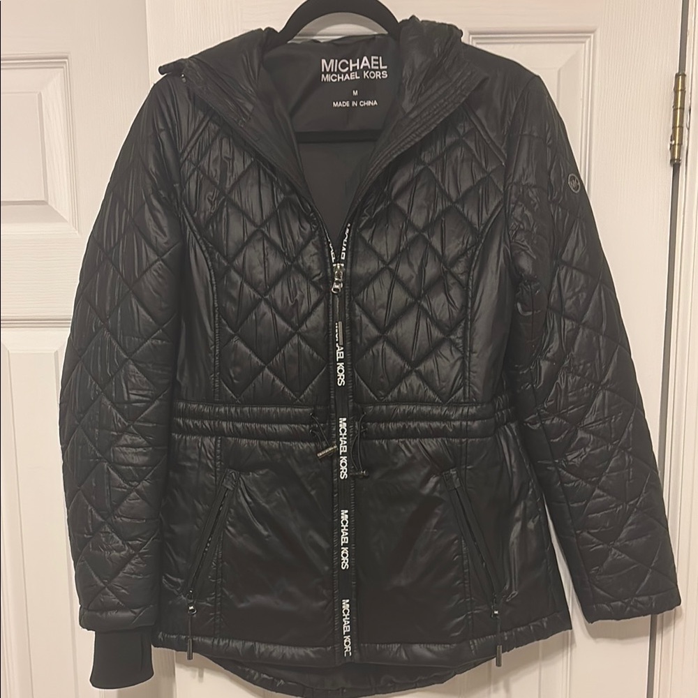 Michael Kors Black Quilted Women's Puffer Jacket